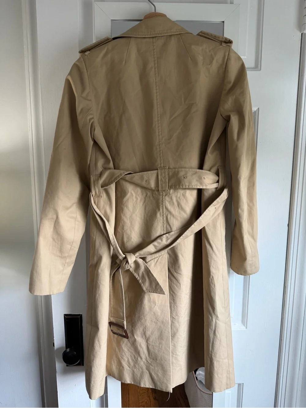 Classic JCREW Beige Trench Coat
